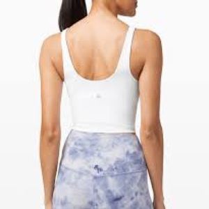 Align cropped tank white